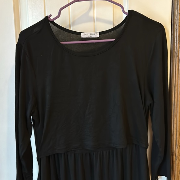 Nursing Dress with Pockets - Picture 2 of 2